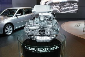 Оппозитный дизельный мотор