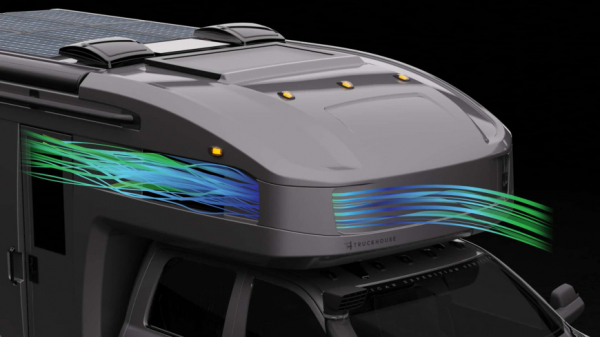 TruckHouse BCR Camper &mdash; крошечный дом из углеродного волокна на 40-дюймовых колесах