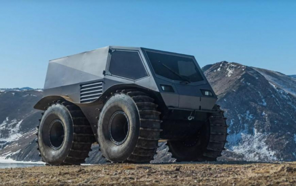 В России запустили продажи нового вездехода от создателя &laquo;Шерпа&raquo;