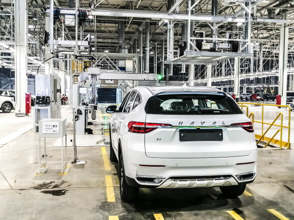 В Тульской области автозавод Haval намерен собрать порядка 100 тысяч автомашин в 2023 году