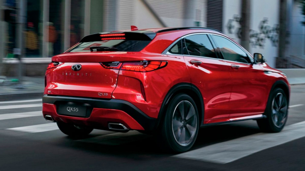 В России появились роскошные кроссоверы Infiniti QX55