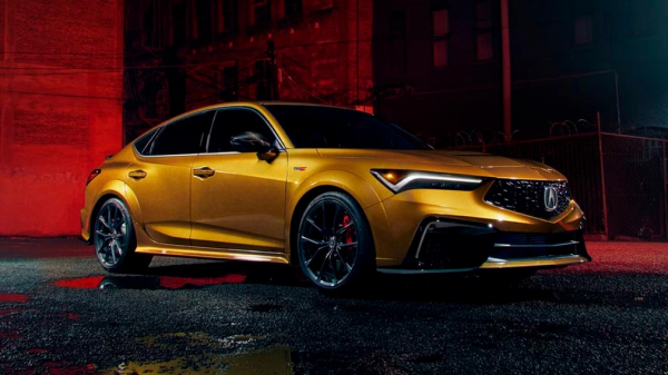 В России стал доступен новый японский лифтбэк Acura Integra