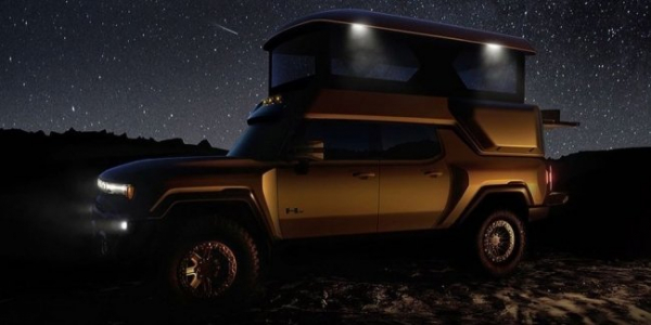 GMC показав кемпер на базі джипа Hummer EV