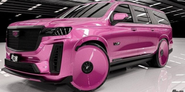 Cadillac Escalade-V став рожевим автомобілем для Барбі