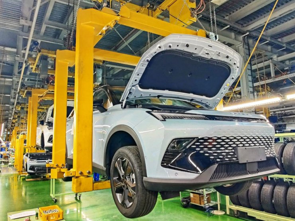 В Калининграде начали собирать кроссовер BAIC X55