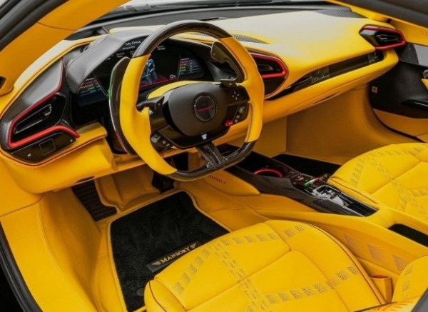 Ательє Mansory доопрацювало Ferrari 296 GTB Tempesta Ательє Mansory доопрацювало Ferrari 296 GTB Tempesta