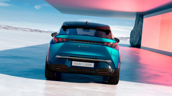 Рассекречен внешний вид нового электрокроссовера Peugeot E-3008
