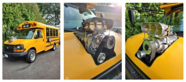 Старий автобус перетворили на нестандартний спорткар Старий автобус перетворили на нестандартний спорткар