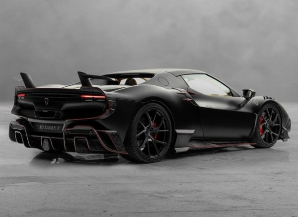 Ательє Mansory доопрацювало Ferrari 296 GTB Tempesta Ательє Mansory доопрацювало Ferrari 296 GTB Tempesta