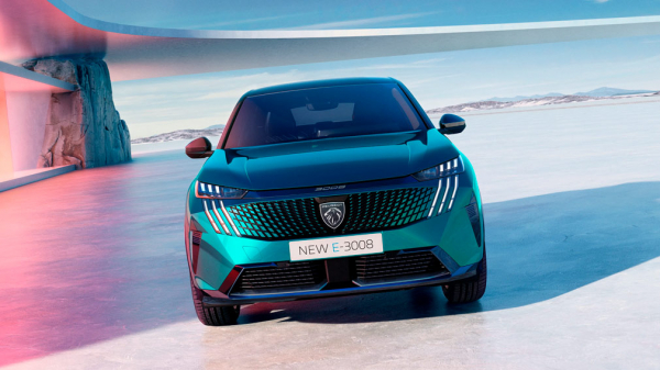 Рассекречен внешний вид нового электрокроссовера Peugeot E-3008
