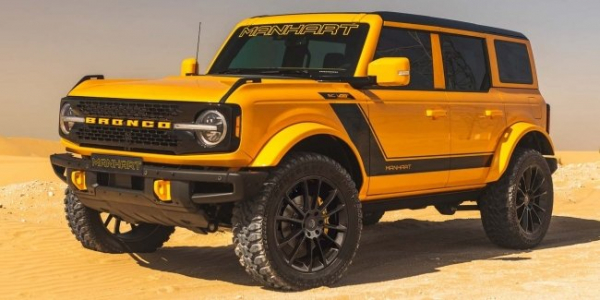 Позашляховик Ford Bronco отримав яскраву 420-сильну версію Позашляховик Ford Bronco отримав яскраву 420-сильну версію