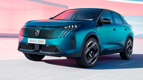 Рассекречен внешний вид нового электрокроссовера Peugeot E-3008