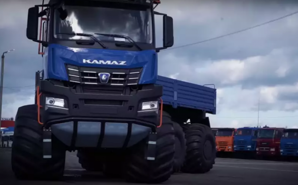 КАМАЗ тестирует новый огромный грузовик специально для Крайнего Севера