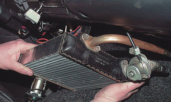 Отопитель ВАЗ 2107: печка ВАЗ, неполадки и ремонт