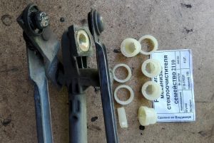 Трапеция стеклоочистителя ВАЗ 2110: замена своими руками