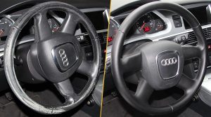 Восстановление руля автомобиля: чем покрасить руль и как выполнить покраску самому