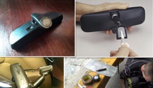 Замена зеркала заднего вида: как снять салонное зеркало
