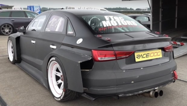 Компактний седан Audi перетворили на 1400-сильний болід