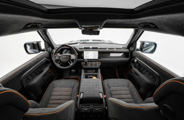 Ательє Mansory презентувало Defender Black Edition