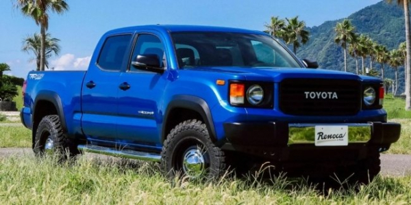 Пікап Toyota Tacoma отримав нестандартну версію у ретростилі