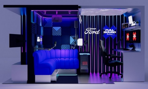 Фургон Ford Transit перетворили на ідеальну мобільну ігрову кімнату