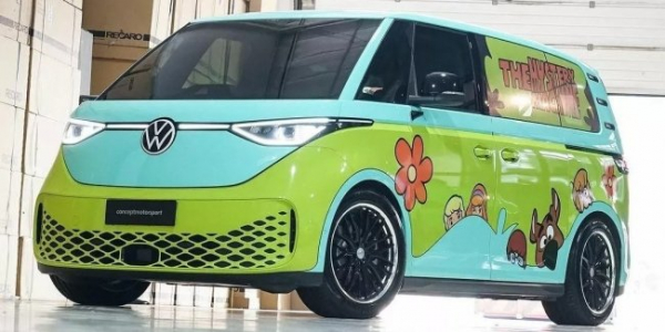 Volkswagen ID.Buzz перетворили на автомобіль Скубі-Ду
