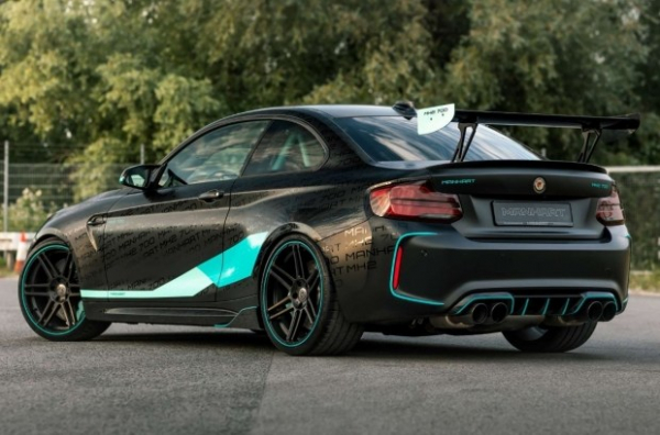Компактний спорткар BMW M2 отримав стильний тюнінг Компактний спорткар BMW M2 отримав стильний тюнінг