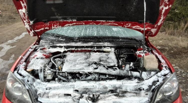 Эффективность сухой мойки двигателя