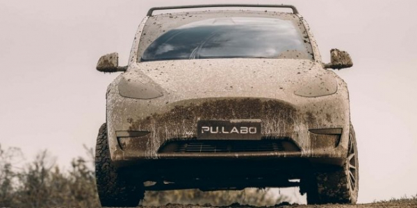 Китайський ліфт-комплект перетворив Tesla Model Y на справжній позашляховик