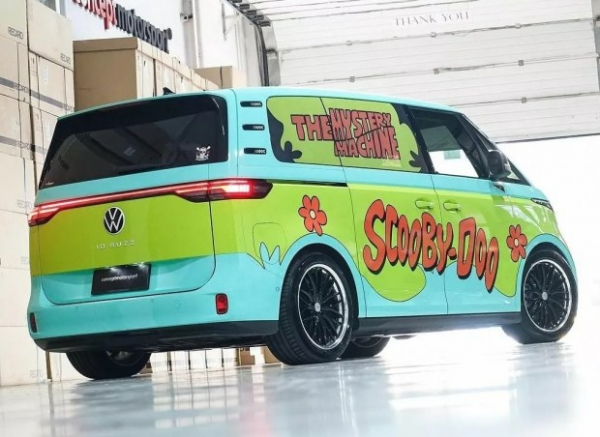 Volkswagen ID.Buzz перетворили на автомобіль Скубі-Ду