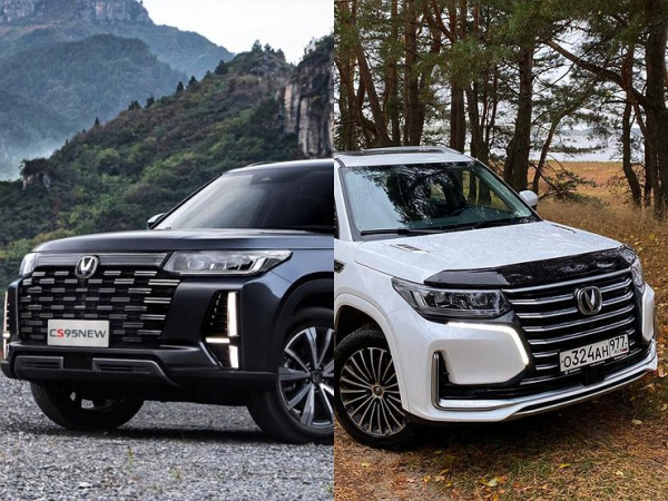 Оверсайз: сравнительный тест-драйв кроссоверов Changan CS95 и CS95 New