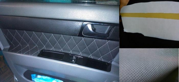 Перетяжка обшивки дверных карт