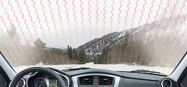 Подогрев лобового стекла: лобовое стекло с подогревом своими руками