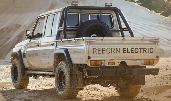 Toyota Land Cruiser 70 став електромобілем Toyota Land Cruiser 70 став електромобілем