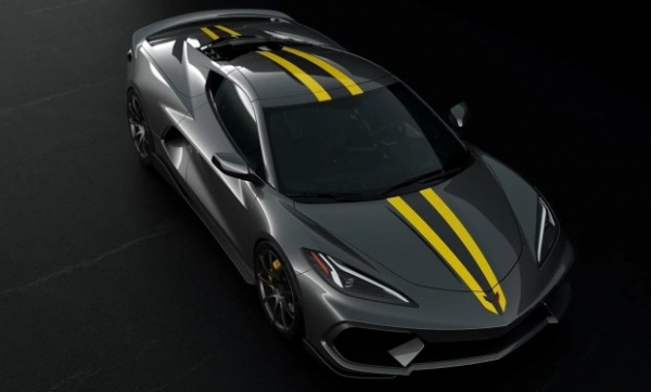 Новітній Chevrolet Corvette отримав елегантний тюнінг із карбоновим кузовом