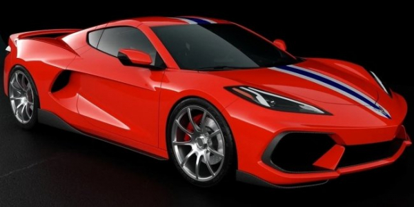 Новітній Chevrolet Corvette отримав елегантний тюнінг із карбоновим кузовом