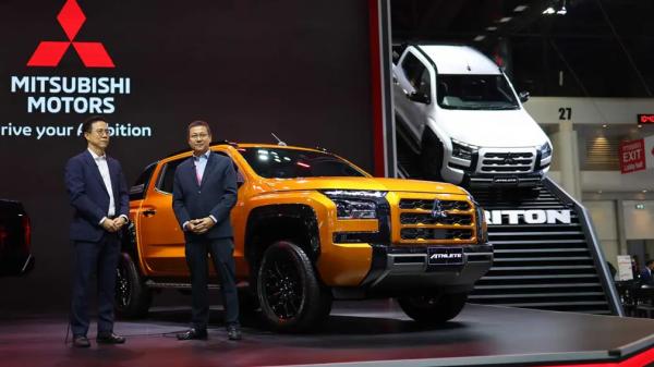 В Бангкоке представили пикап Mitsubishi Triton Athlete 2024 модельного года