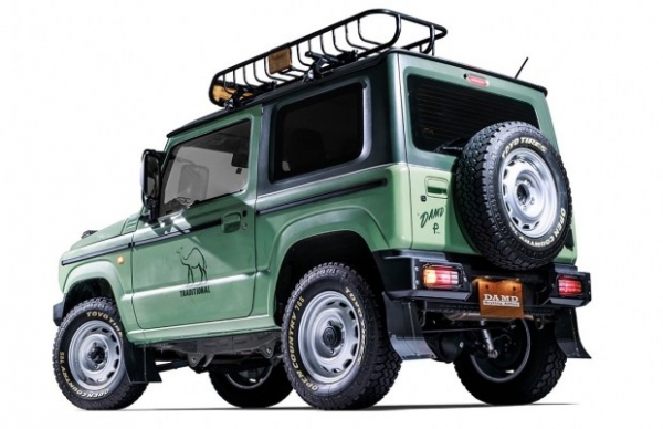 Suzuki Jimny отримав тюнінг в дусі ранніх Mercedes G-Class