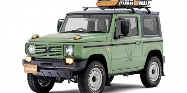 Suzuki Jimny отримав тюнінг в дусі ранніх Mercedes G-Class