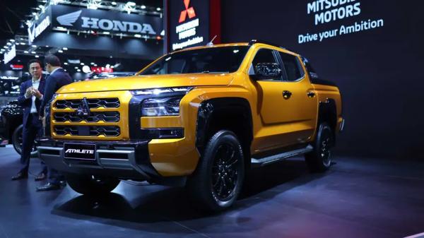 В Бангкоке представили пикап Mitsubishi Triton Athlete 2024 модельного года