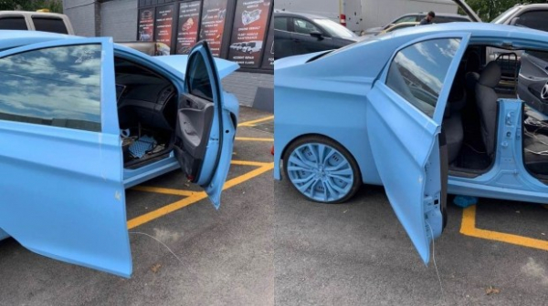 У Канаді продають унікальний седан Hyundai Sonata з дивним тюнінгом