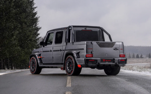 Brabus представляет уникальный пикап P 900 Rocket Edition
