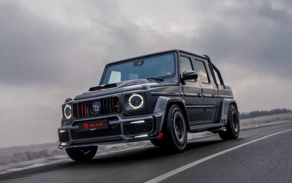 Brabus представляет уникальный пикап P 900 Rocket Edition