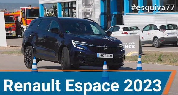 Km77: Новейший кроссовер Renault Espace неплохо справился с &laquo;лосиным тестом&raquo;