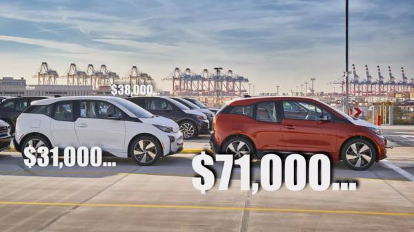 Некоторые дилеры меняют аккумулятор на электрическом BMW i3 за 2 726 702 руб. 