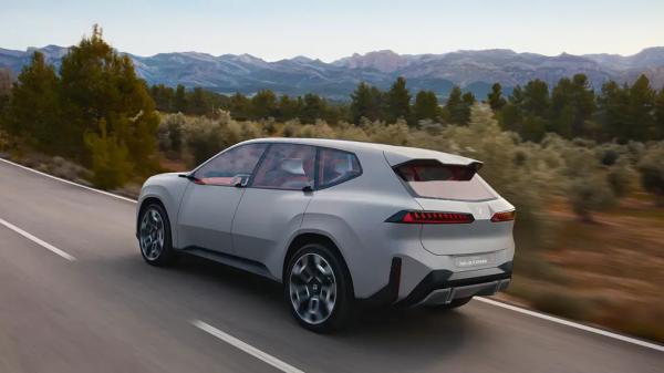 Компания BMW представила прототип электрического кроссовера будущего