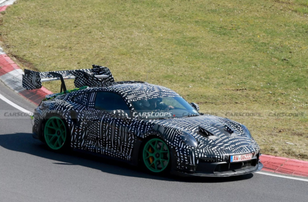 Замечен суперкар Porsche 911 GT3 RS от Manthey Racing с увеличенной мощностью