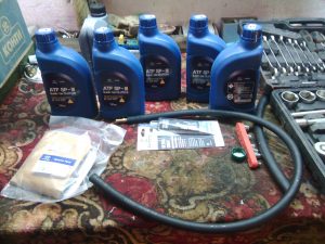 Как поменять масло АКПП Солярис самостоятельно