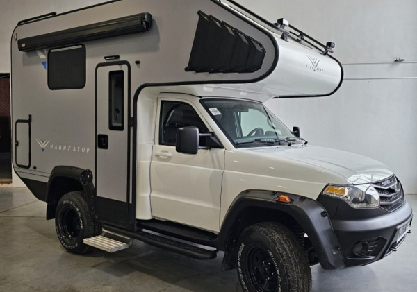 На выставке представят автодом на базе "Патриота" с туалетом и стиральной машиной На выставке представят автодом на базе "Патриота" с туалетом и стиральной машиной