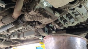 Как поменять масло в АКПП Санг Енг Актион